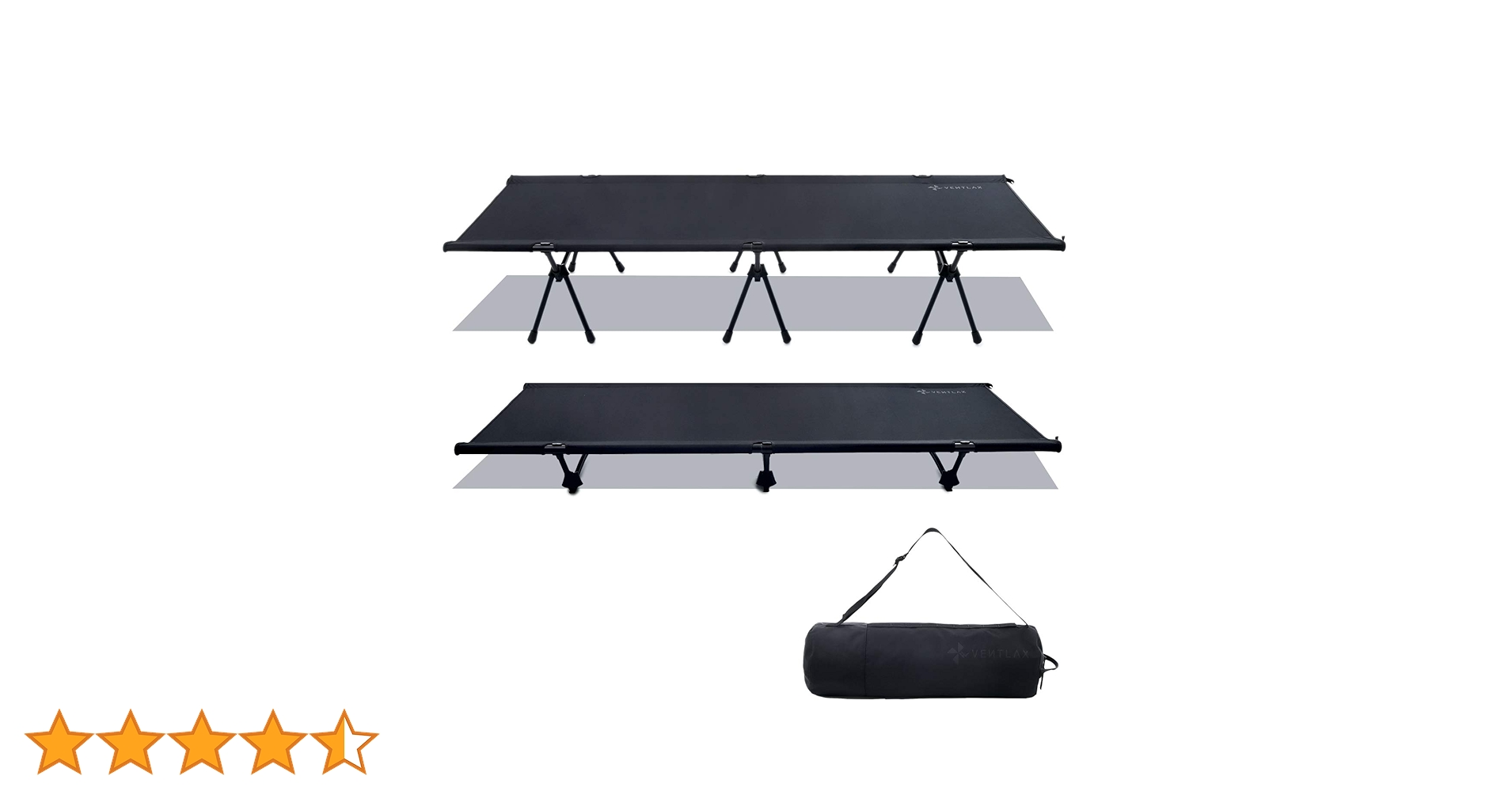 Ventlax 2WAYアジャスタブルコット　2個セット 2WAY ADJUSTABLE COT｜2WAYコット｜VENTLAX（ヴェントラクス）